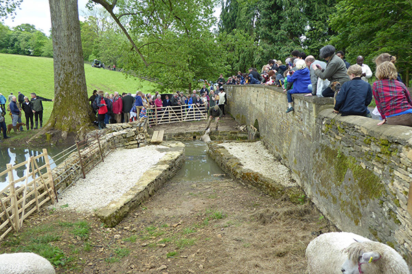 The History of Cotswold Sheepwashing and the Restoration of the Sarsden Washpool 