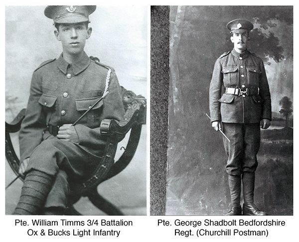 Churchill and Sarsden in the Great War 1914-1918 2018